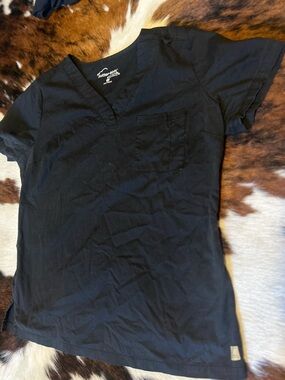 Black Scrub Top